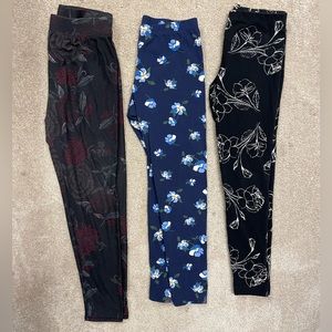 Three Pairs of Leggings